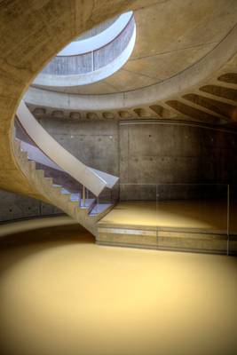 Stairs in Museum gallo-romain, Lyon [FR]