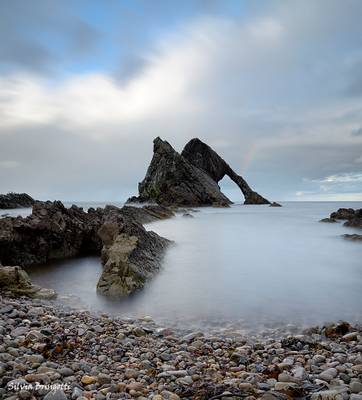 The Bow Fiddle Rock Before Sunset