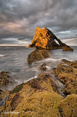 Sunset at The Bow Fiddle Rock