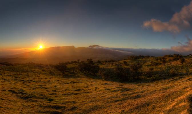 Landscape of the plaine des Cafres, Réunion Island [FR]