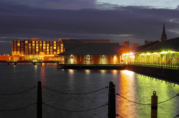 City Quay at Night