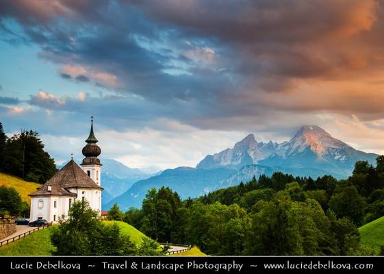 Germany - Bavaria - Berchtesgaden National Park - Maria Gern Kirche Church