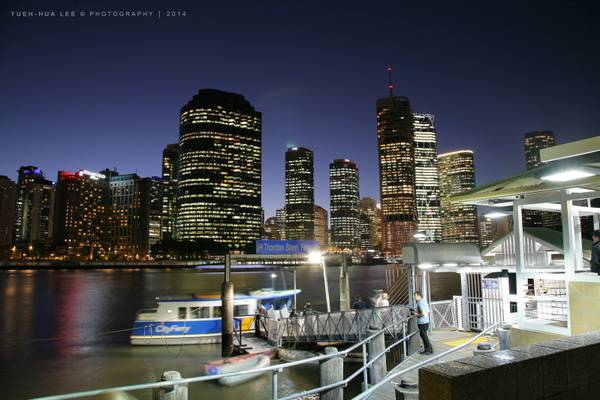 Brisbane City at Night, Australia