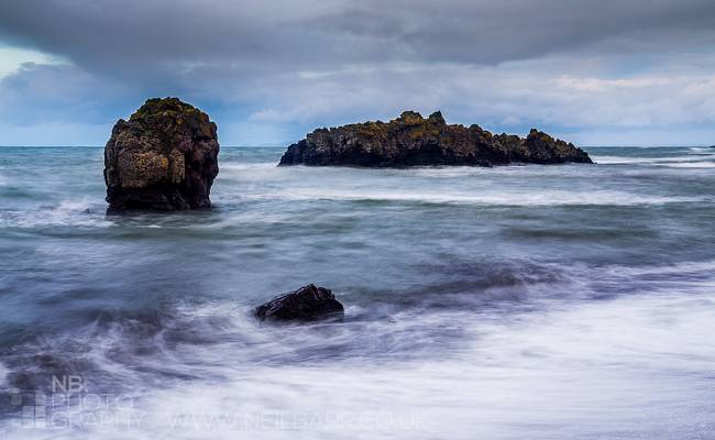 Rocks at Dunure Beach