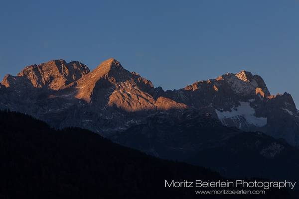 Glowing Zugspitze