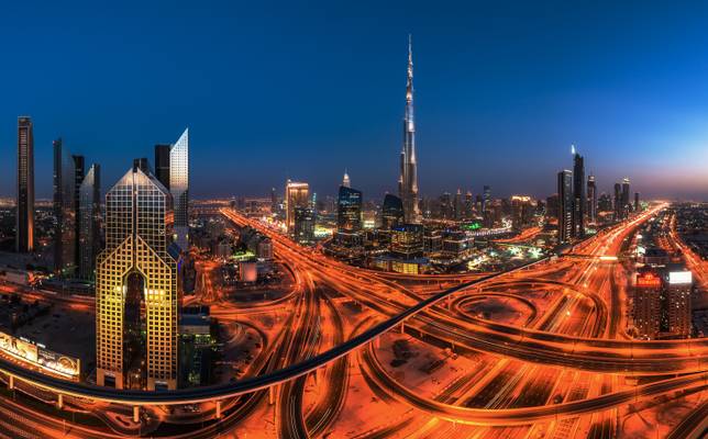 Dubai - Skyline Panorama