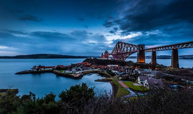 North Queensferry and Forth Rail Bridge