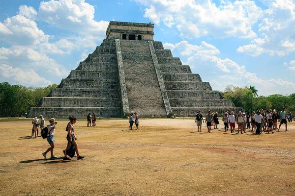 Pre-Columbian era. Chichen Itza. Yucatan. Mexico