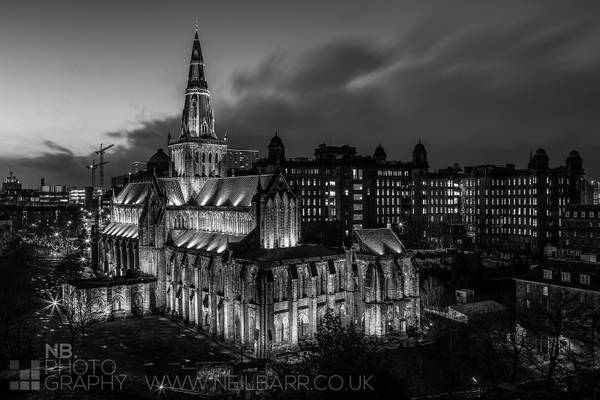 Glasgow Cathedral and Glasgow Royal Infirmary