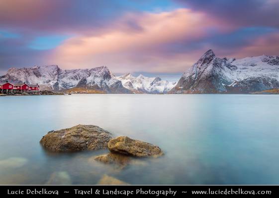 Norway - North of the Arctic Circle - Lofoten Island - Moskenes - Hamnoy