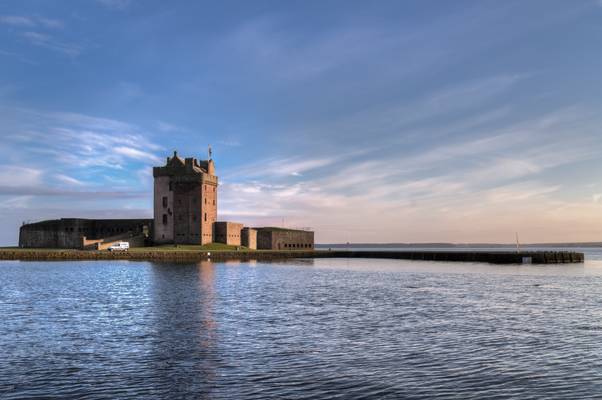 Sunset over the Castle