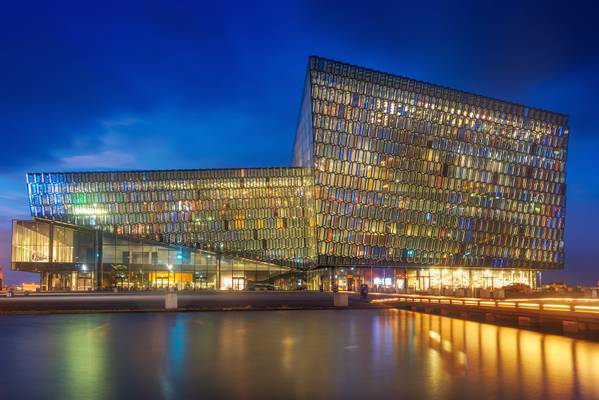 Harpa & Blue Hour