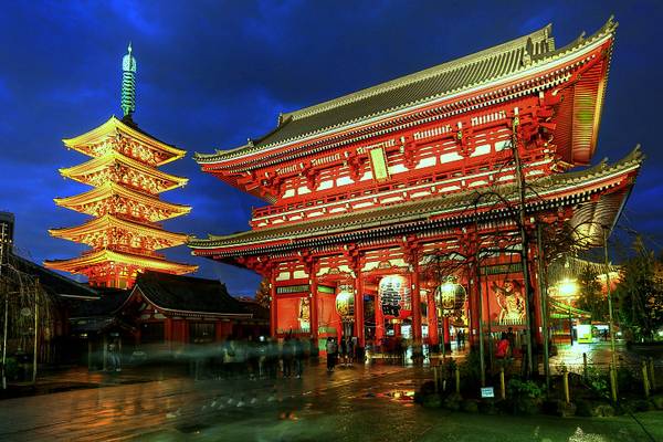 Sensoji Blue Hour