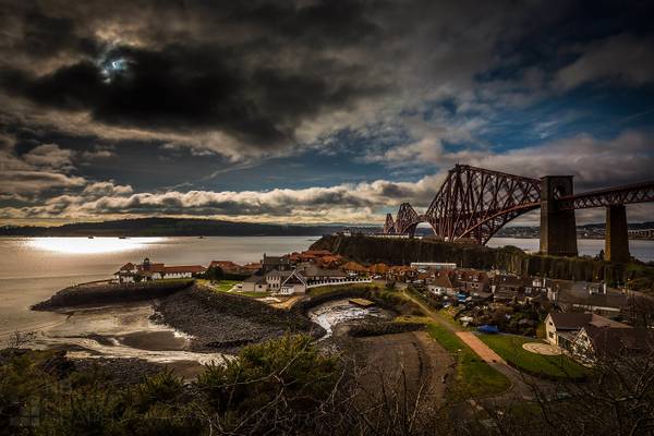 Partial Solar Eclipse over North Queensferry