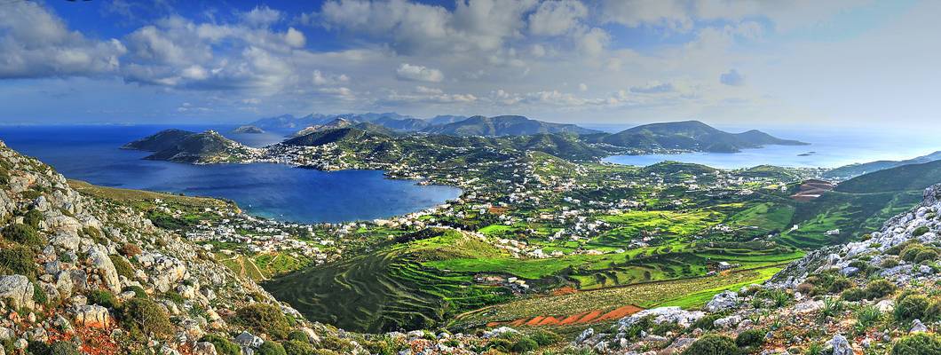 Leros Island Panorama