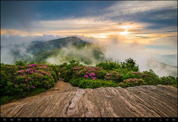 North Carolina Appalachian Blue Ridge Mountains