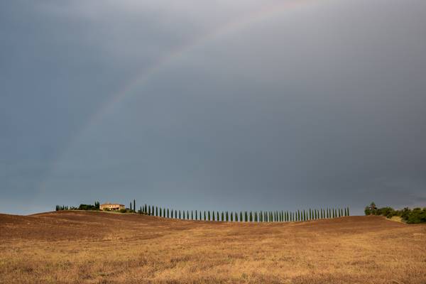 Rainbow in Valdorcia
