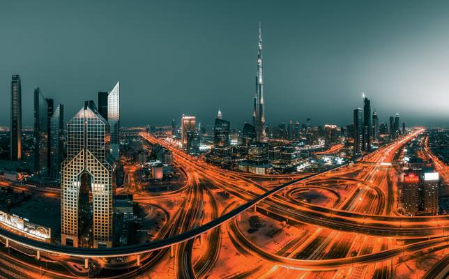 Dubai - Skyline Colourkey #2
