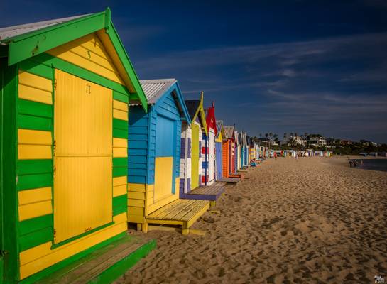More Brighton Beach Huts Signed