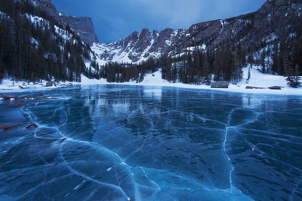 Early Morning Blue Hour at Dream Lake