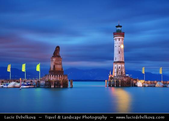 Germany - Bavaria - Lake Constance - Bodensee at Dusk - Twilight - Blue Hour