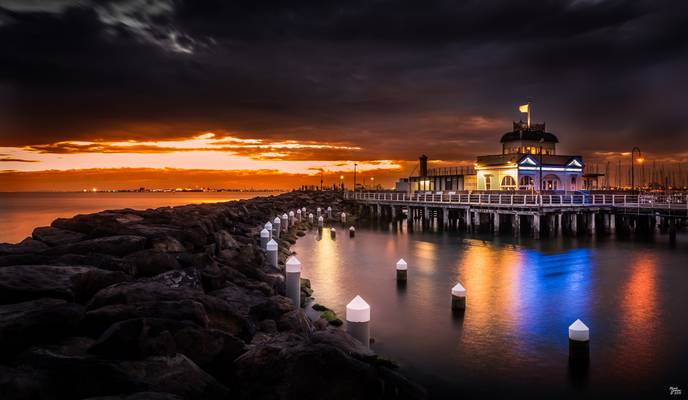 St Kilda Pier Sunset
