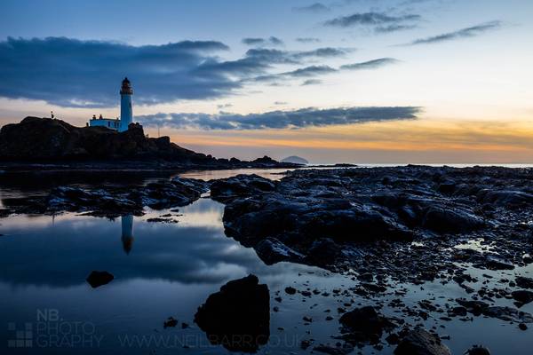 Turnberry Lighthouse & Ailsa Craig