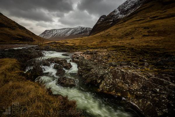 Waterfall on the River Etive