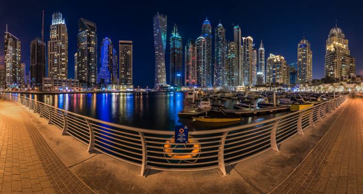 Dubai - Marina Skyline Panorama