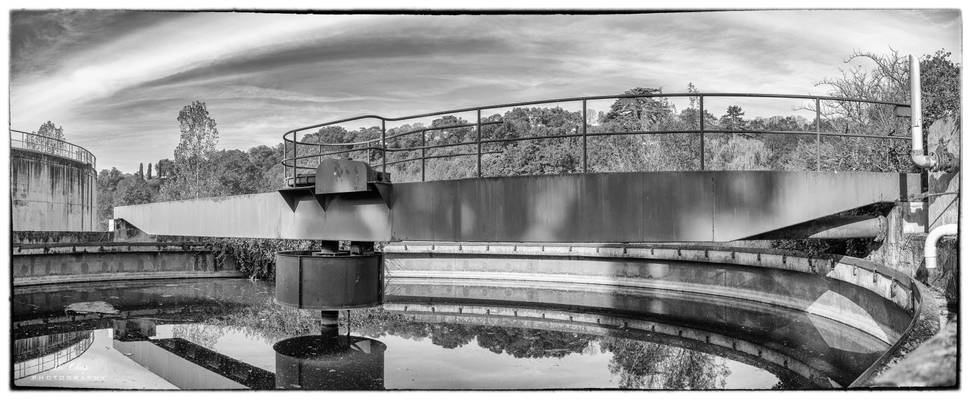 Disused treatment plant