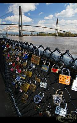 Locks of Love in New Westminster, BC, Canada