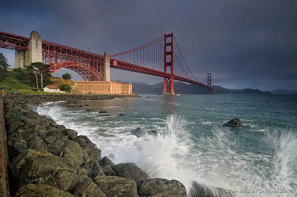 Golden Gate spot light