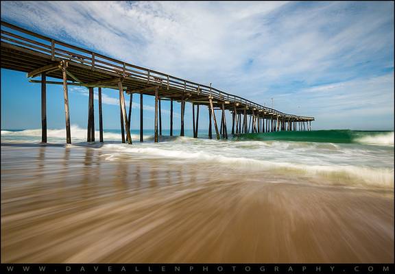 Outer Banks NC Beach Seascape - Atlantic Motion