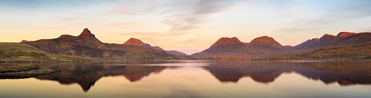 Loch Bad a' Ghaill reflections