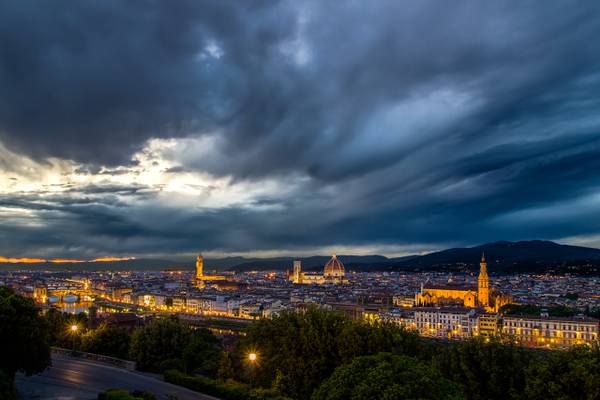 Florence From Piazza Michelangelo