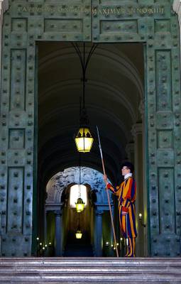 Swiss Guard at The Vatican