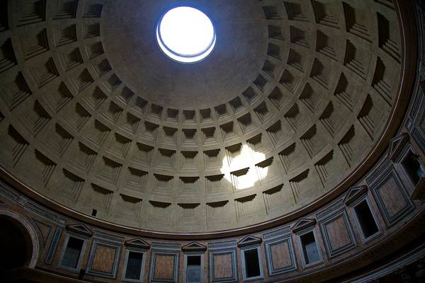The Pantheon's Dome Interior