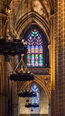 _MG_2882_web -  Stained-glass windows of Barcelona Cathedral