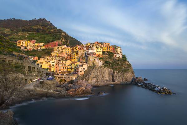Manarola At Sunset