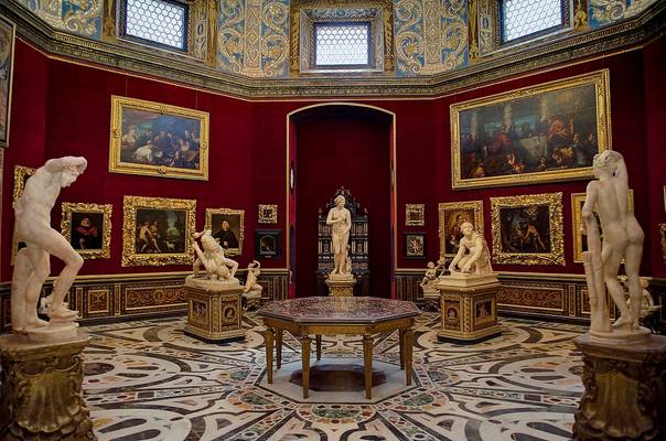 "The Tribune" - Room #18 of the Uffizi Gallery