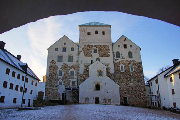 Turku Castle main building from the Bailey