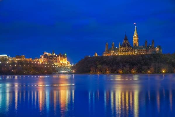 Canada Parliament & Blue Hour