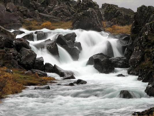 Þingvellir Waterfall