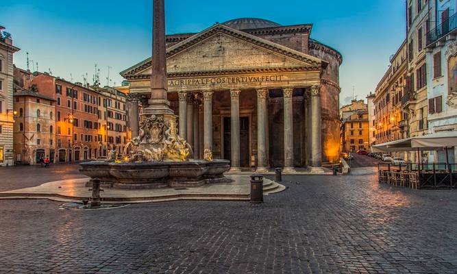 Pantheon Morning