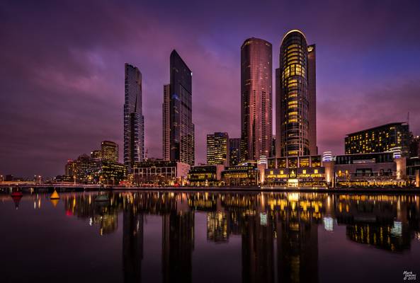 Crown Complex and Eureka Tower