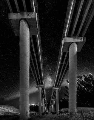 Milky Way under the Bridge