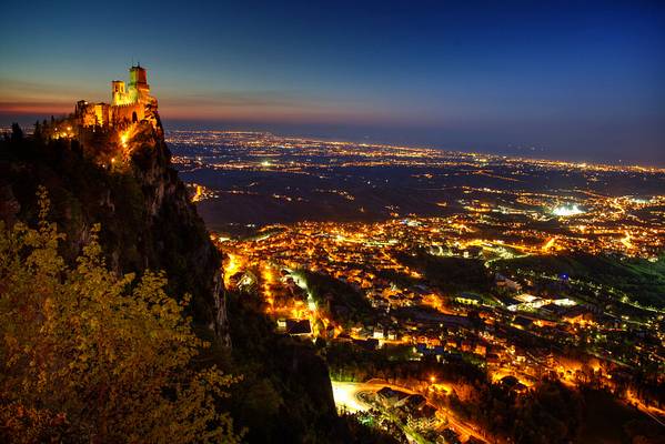 San Marino Twilight