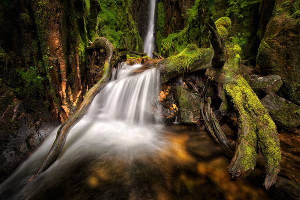 Scale Force Waterfall, Crummock Water, Lake District