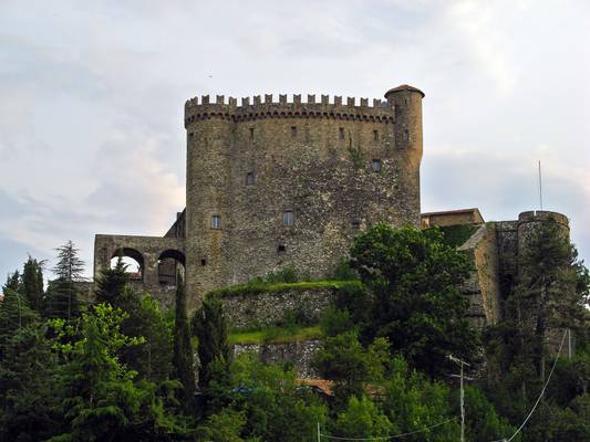 Il castello Malaspina di Fosdinovo (MS)