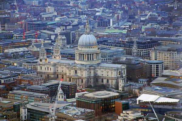 St Paul's Cathedral from the Shard, London